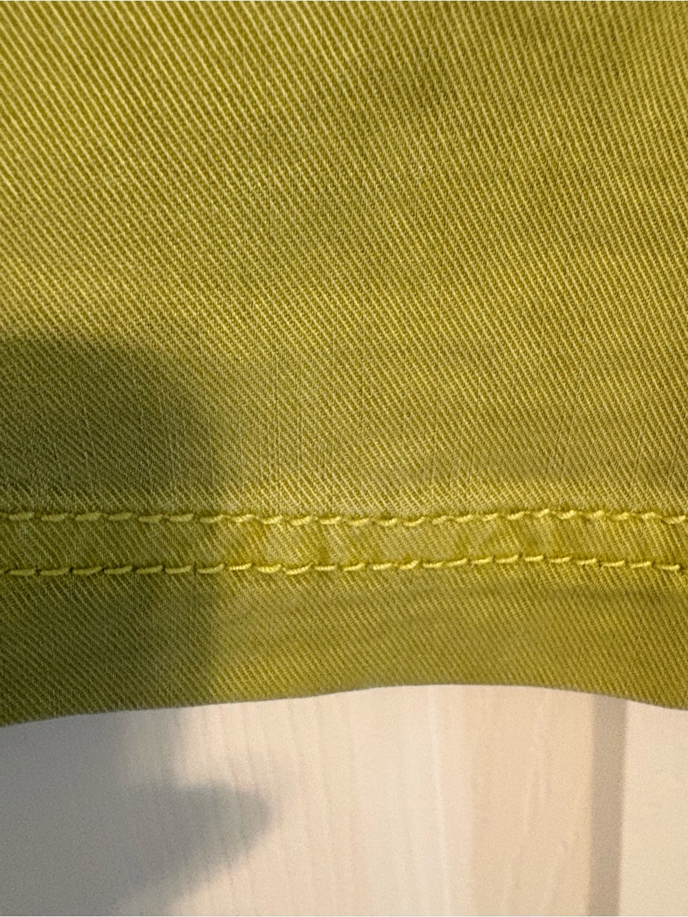 J. Jill Green Trapunto Stitch Bermuda Shorts Patch Pocket Size 12 - Picture 7 of 10